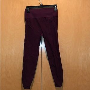 Maroon Fabletics Leggings